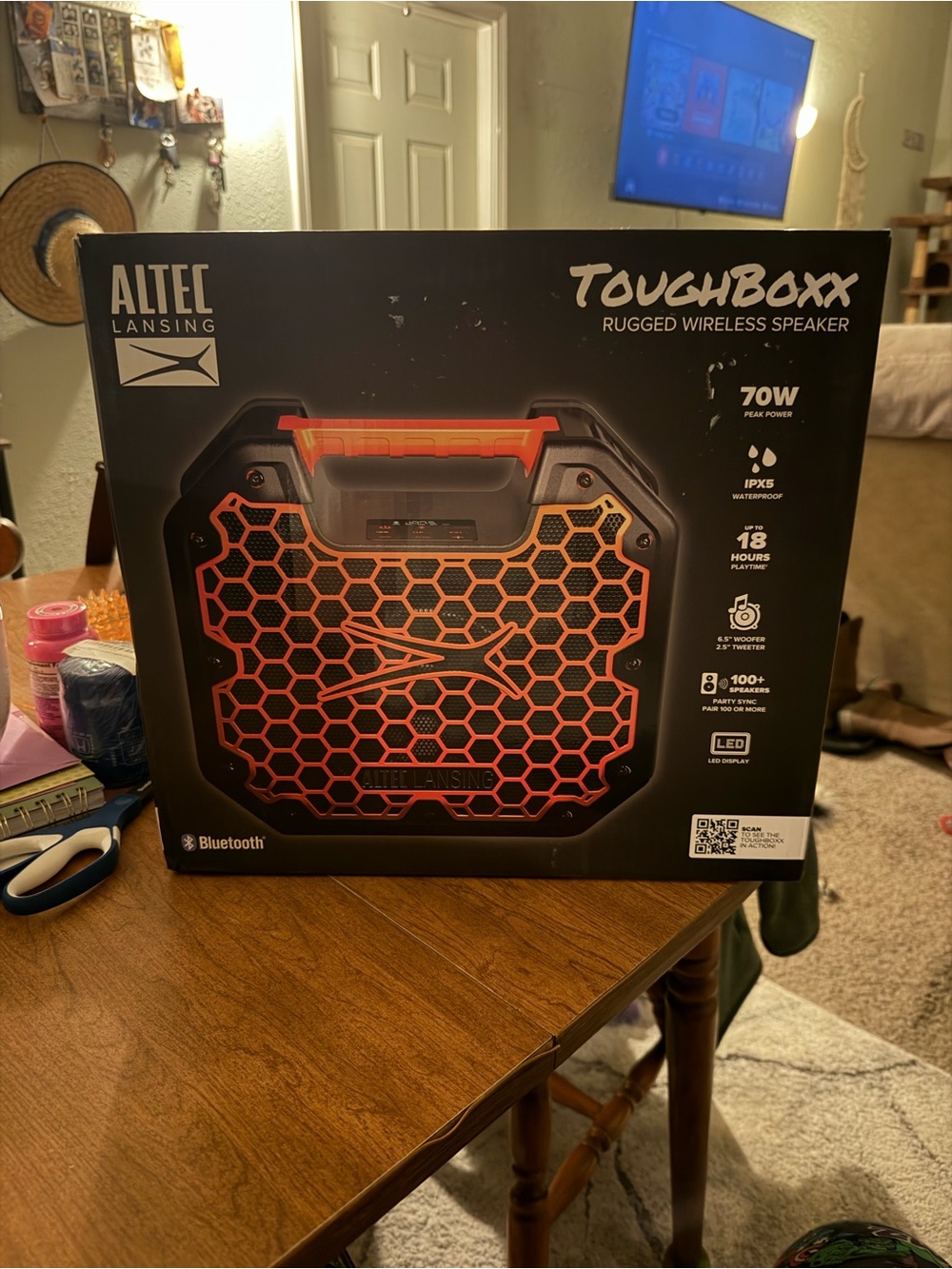 Altec Lansing TOUGHBOXX Portable Bluetooth Speaker OPEN TO OFFERS!!!